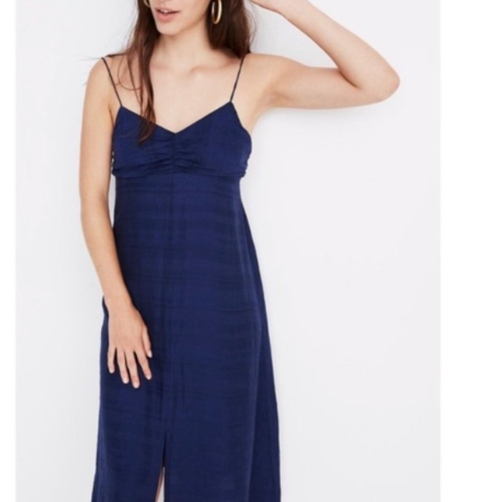Madewell Tie-Back Cami Dress in Nightfall